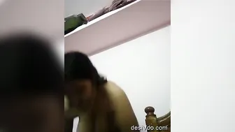 Desi Milf Getting Dressed After Getting Fucked By Her Lover