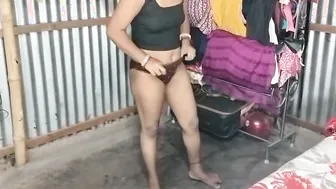 Catching My Naked Aunty Changing After Hot Shower Fuck