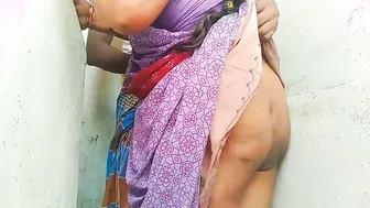 Indian Milf Getting Fucked On Staircase By Horny Neighbor