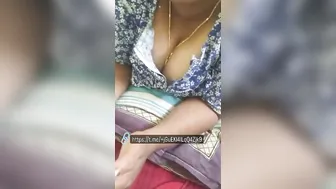Busty Married Aunty Teasing With Her Huge Milky Tits