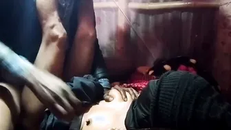 Pounding Her Dark Wet Pussy Deep Until She Screams Loud