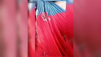 Busty Milf Showing Off Her Huge Untouched Melons On Camera