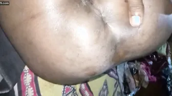 Hot Indian Milf Showing Off Her Dark Pussy And Phat Ass