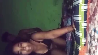 Young Stud Fucking His Busty Neighborhood Aunty Rough At Home