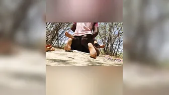 Village Aunty Getting Fucked Outdoor By Young Horny Neighbor