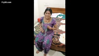 Desi Village Aunty Sucking My Cock Like A Hungry Slut At Home