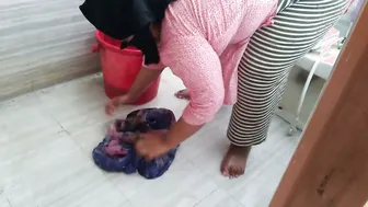 Tamil Wife Washing Clothes When Guy Fucks Her And Cums Loads