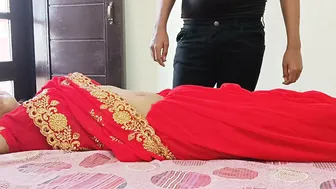 Village Aunty Riding Stepson Dick Moaning In Dirty Hindi