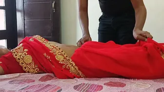 Village Aunty Riding Stepson Dick Moaning In Dirty Hindi