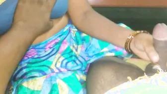 Busty Desi Aunty Jerking Off Tamil Boy Till He Cums