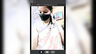 Busty Tamil Milf Stripping During Private Show Talking Dirty