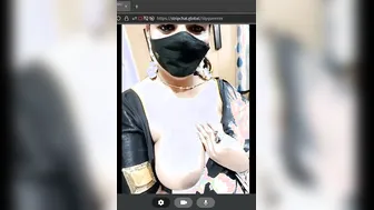 Busty Tamil Milf Stripping During Private Show Talking Dirty
