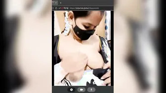 Busty Tamil Milf Stripping During Private Show Talking Dirty