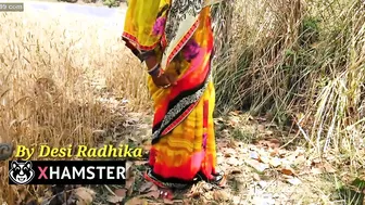 Thick Desi Aunty Flaunting Massive Tits And Ass Outdoors