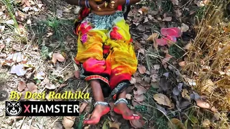 Thick Desi Aunty Flaunting Massive Tits And Ass Outdoors