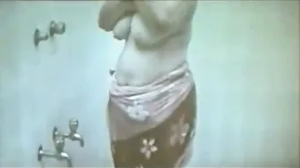 Shy Married Woman Stripping Naked Showing Off Her Body