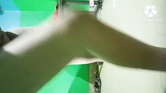 My Thick Desi Aunty Bending Over Showing Her Fat Ass