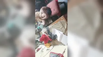 Catching My Horny Coworker Aunty Getting Fucked In Storage