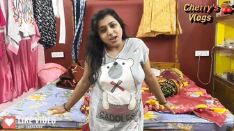 Watching My Hot Desi Milf Cleaning In Sexy Outfit Teasing