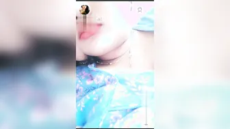 My Busty Indian Milf Showing Off Her Huge Tits On Webcam