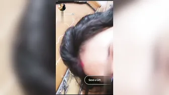 My Busty Indian Milf Showing Off Her Huge Tits On Webcam