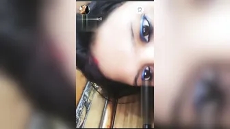 My Busty Indian Milf Showing Off Her Huge Tits On Webcam