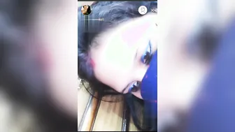 My Busty Indian Milf Showing Off Her Huge Tits On Webcam