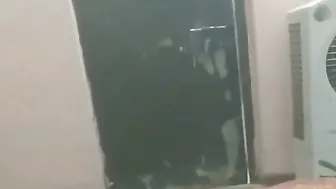 Catching My Naked Indian Milf Walking Around The House Nude