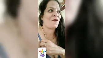 Horny Married Woman Touching Herself On Video Call For Lover