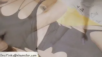Curvy Desi Milf Showing Off Her Massive Ass For The Camera