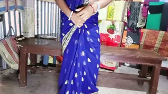 Fucking My Sexy Aunty Wearing Her New Saree This Morning