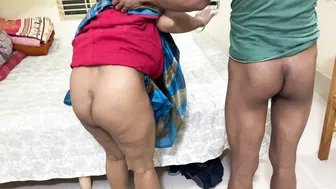 Caught Her Pissing So I Fucked My Aunty Right In The Bathroom