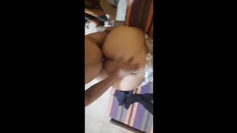 Thick Ass Aunty Getting Pounded Hard From Behind Doggystyle