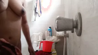 Bangladeshi Wife Fresh From Shower Getting Naked Ready For Cock