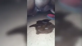 Lankan Aunty Squatting Outdoor And Pissing All Over The Place