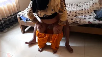 Horny Milf Catches Him Jerking Off And Rides His Thick Cock
