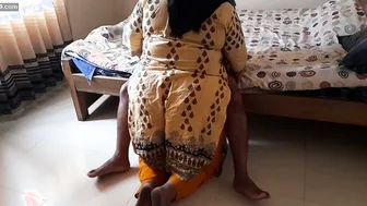 Horny Milf Catches Him Jerking Off And Rides His Thick Cock