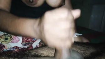 Married Woman Giving Sloppy Homemade Blowjob To Stranger