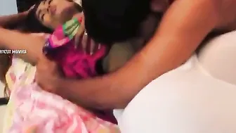 Thick Aunty In Tight Leggings Teasing Before Getting Fucked