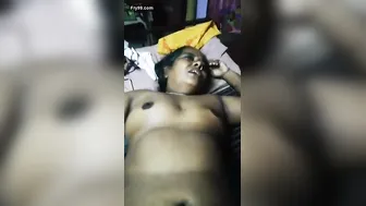 Hubby Fingering His Wifeys Dripping Wet Pussy On Camera