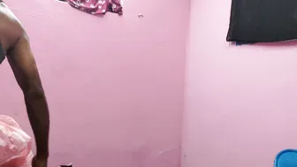 Stroking Her Thighs And Sucking Her Boobs Before Drilling