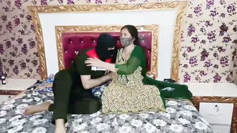 Stepaunt Caught Fucking The Neighbor Boy In Her Bedroom