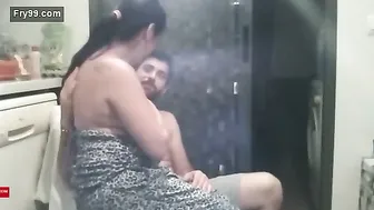 Married Indian Aunty Getting Fucked By Neighbor In Her House