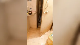 Indian Aunty Caught Naked Bathing Rubbing Her Wet Pussy