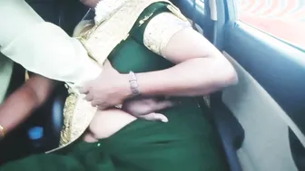Telugu Aunty Talking Dirty While Getting Fucked In The Car
