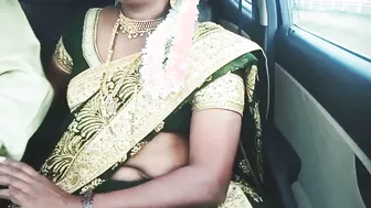 Telugu Aunty Talking Dirty While Getting Fucked In The Car