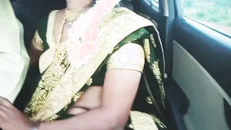 Telugu Aunty Talking Dirty While Getting Fucked In The Car