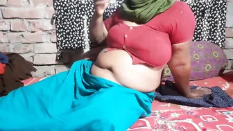 Desi Fatty Aunty Stripping And Showing Off Her Curves Solo