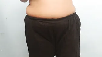 Bengali Aunty Stripping Her Pajamas Off Before Work This Morning