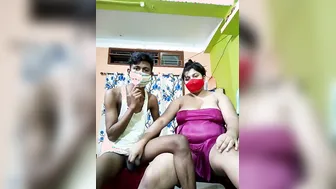 Chubby Desi Milf Putting On A Naughty Show On Her Webcam